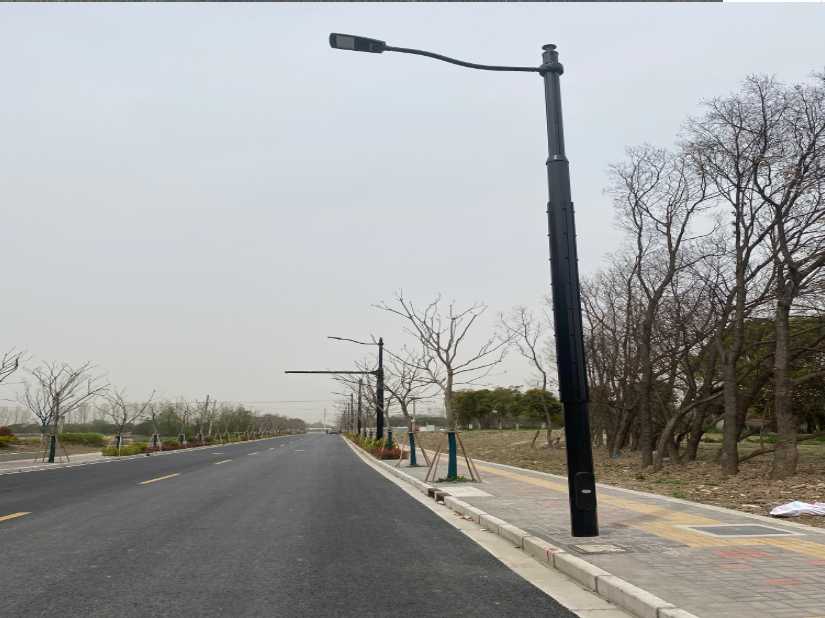 孝感市上海综合杆 太阳能路灯工程